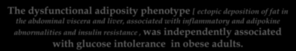 deposition of fat in the