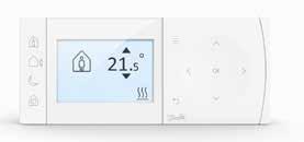 Εμπειρία χρήστη Λειτουργίες άνεσης Οθόνη Πλοήγηση Εύκολη θέρμανση: Οι τρόποι άνεσης TPOne (Comfort Modes) απλοποιούν τον τρόπο με τον οποίο σχεδιάζετε το πρόγραμμα θέρμανσης κατά τη διάρκεια της
