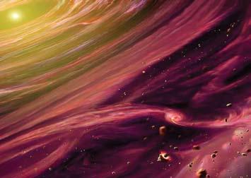 του νεφελώματα δημιούργησαν δεκάδες χιλιάδες άστρα ταυτόχρονα σχηματίζοντας έτσι τα γνωστά σφαιρωτά σμήνη.