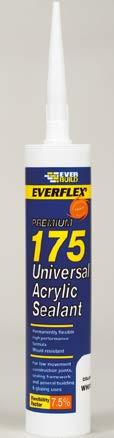 ΣΦΡΑΓΙΣΤΙΚΆ ΣΦΡΑΓΙΣΤΙΚΆ 175 Universal Acrylic 175 Universal Acrylic Ακρυλικό Σφραγιστικό Γενικής Χρήσης Το «175 Universal Acrylic Sealant» είναι υψηλής ποιότητας ακρυλικό σφραγιστικό που παρέχει