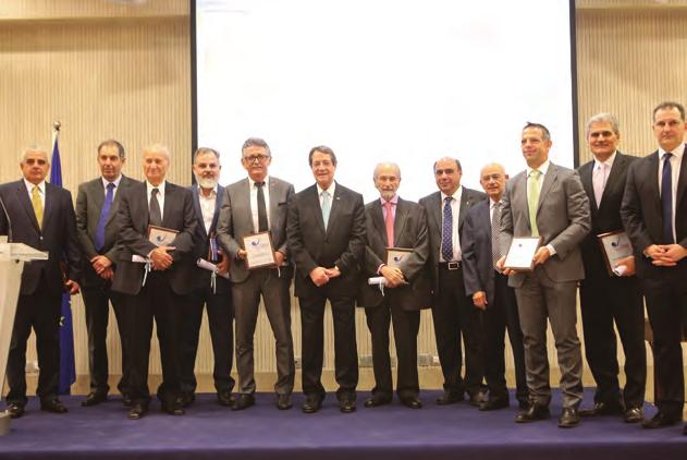 7 ΜΑΪΟΣ 2018 Απονομή Κυπριακού Βραβείου Εξαγωγών Σ τα πλαίσια μια ωραίας τελετής που πραγματοποιήθηκε στην αίθουσα εκδηλώσεων του Προεδρικού Μεγάρου, στις 24.04.
