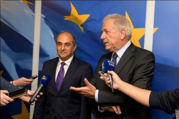 5 Σεπτεμβρίου 2017: Συνάντηση του Προέδρου της Βουλής με τον Επίτροπο της ΕΕ