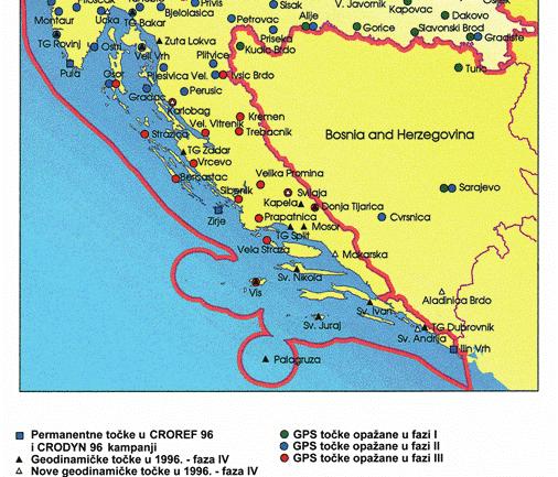 referentnoga koordinatnog sustava RH Položajnom