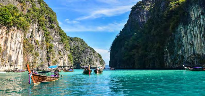 PHI PHI ISLANDS & BAMBOO ISLAND BY SPEEDBOAT ΝΗΣΙΑ ΠΙ ΠΙ & ΒΑΜΒΟΟ - ΑΠΑΡΑΜΙΛΛΗ ΦΥΣΙΚΗ ΟΜΟΡΦΙΑ Έναρξη: 07:30-17:00 Διάρκεια: 9.5 ώρες Ξεκινήστε αυτό το μο