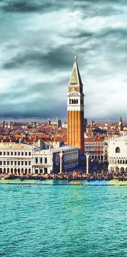 2 η ημέρα Βενετία (Ξενάγηση) Πρόγευμα και θα περιηγηθούμε στην υπέροχη Βενετία.