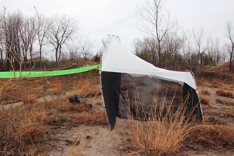 One Malaise trap was deployed at Long Point Provincial Park in 2014 (42.58006, -80.38538, 164m ASL; Figure 1). This trap collected arthropods for twenty weeks from April 28 September 16, 2014.