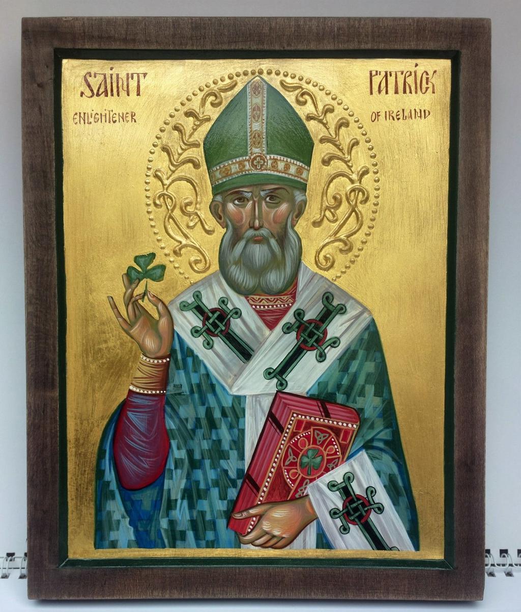 March 17, 2019 Sunday of Orthodoxy Alexis the Man of God Patrick the Enlightener of Ireland Marinos the Martyr Epistle: Hebrews 11:24-26, 32-40 Gospel: John 1:43-51 Saint Patrick 937 Chase Parkway