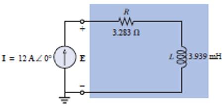 E = IZ T = I Y T = 12A 0 o 0.195S 50.194 o = 61.538V 50.195 o I L = V L Z L = E Z L = 61.538 50.194 o 4Ω 90 o = 15.385A 39.