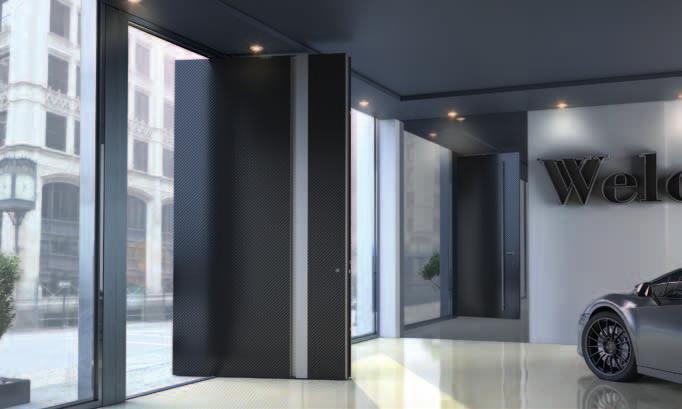 χάρη στον καινοτόμο σχεδιασμό της σειράς SUPREME SD115 Pivot, ο οποίος χαρίζει υπερδιαστασιολόγηση στις πόρτες εισόδου και προσδίδει κύρος και κομψότητα στην όψη του κτιρίου, διατηρώντας παράλληλα