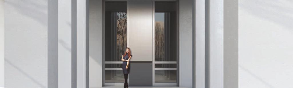 SD95 Πόρτες εισόδου υψηλών αρχιτεκτονικών απαιτήσεων, αισθητικής και απόδοσης Entrance doors of high architectural standards, aesthetics and performance Το σύστημα SUPREME SD95 αποτελεί τη σειρά της