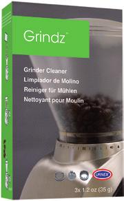 συσκευασία περιλαμβάνει 4 δόσεις μιας χρήσης των 28gr Urnex Grindz Home Καθαριστικό Μύλων Άλεσης Καφέ 7,90 Urnex Grindz Home Καθαριστικό Μύλων Άλεσης Καφέ Οικιακής Χρήσης Οικιακά καθαριστικά