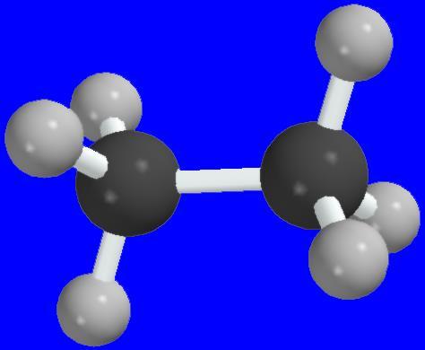 Δομή του Αιθανίου C 2 H 6 CH 3 CH 3 κάθε άνθρακας έχει
