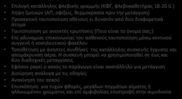 Μετάγγιση Σ.