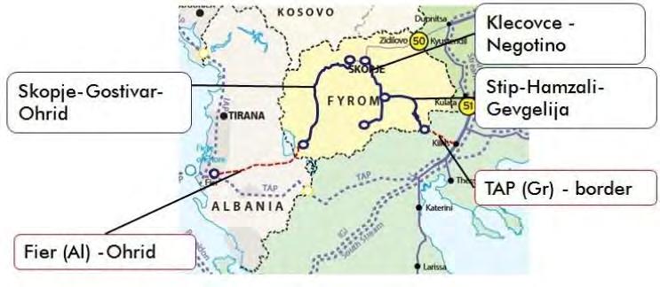 της ΠΓΔΜ, καθώς η χώρα εξαρτάται αποκλειστικά από τον Διαβαλκανικό Αγωγό (Trans Balkan Pipeline).