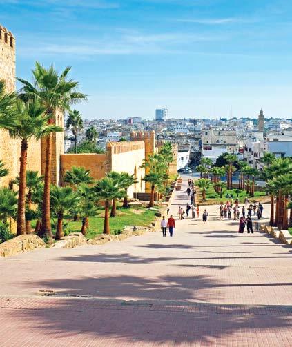 2 η ημέρα Καζαμπλάνκα - Ραμπάτ - Μεκνές - Φεζ Πρόγευμα και αναχώρηση για να γνωρίσουμε την οικονομική πρωτεύουσα της χώρας, Καζαμπλάνκα.