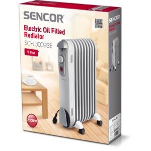 Μάρκα: SENCOR καλοριφέρ και Όνοµα: Electric Oil Filled Radiator ενδεχοµένως διαρροή καυτού λαδιού. κατασκευαστή) SOH 3009BE Σύµφωνα µε έγγραφη δήλωση του για τη Χαµηλή Τάση.