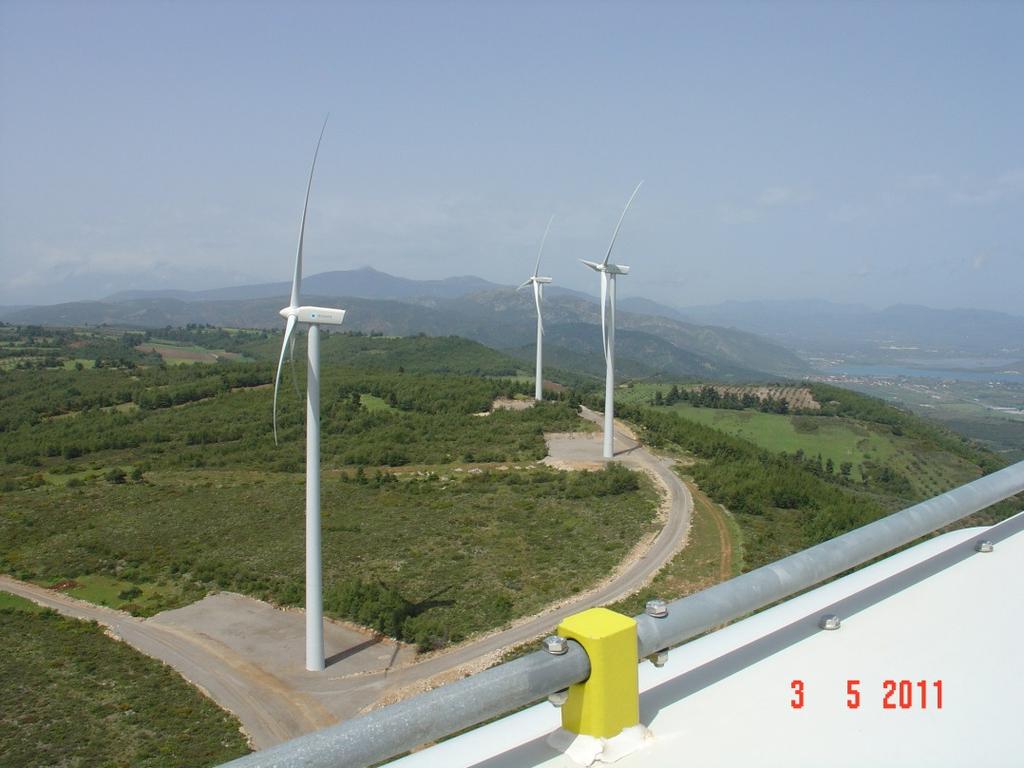 Ευχαριστώ για την προσοχή σας Agios Georgios wind farm 73.