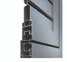 / Special system SMARTIA M5300, with its own independent frame and concealed hinges.