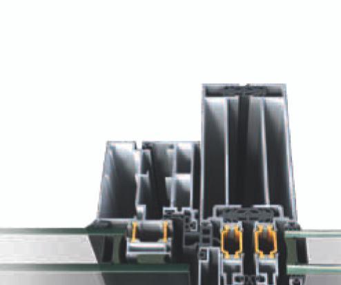 M65 Το SMARTIA Μ65 είναι ένα σύστηµα υαλοπετασµάτων unitized για υψηλά κτίρια, που δίνει µεγάλη ελευθερία