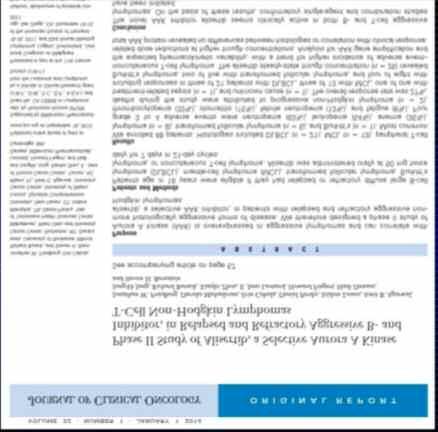 Alisertib είναι ένας επιλεκτικός αναστολέας της κινάσης aurora A ο οποίος παρουσίασε σημαντική δραστηριότητα στις προκλινικές μελέτες.