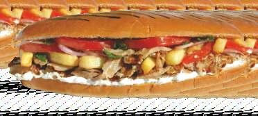 Halloumi (Cyprian cheese) (1x80gr) Vegetarian burger (fr.) (1pc) (without meat) Fried calamari (fr.) (1x100gr) Club sandwich (συνοδεύεται με πατάτες τηγανιτές (κτψ.