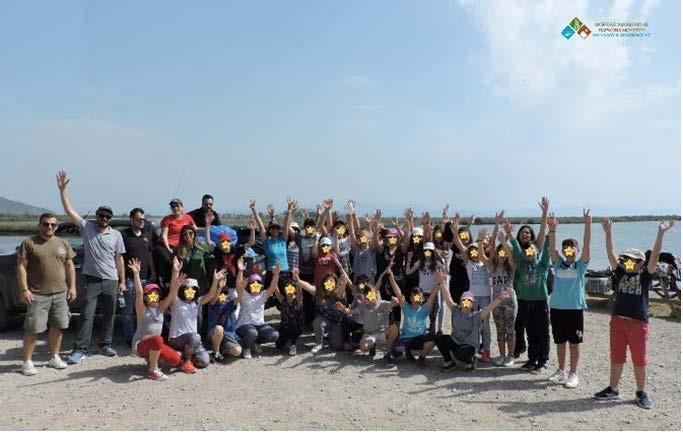 3. Εθελοντικός καθαρισμός στον υγρότοπο Μουστού με αφορμή την εκστρατεία "Let's do it Greece" Τη Κυριακή 29 Απριλίου 2018, ο Φορέας Διαχείρισης συμμετείχε για 7 η συνεχή χρονιά στην Πανελλαδική