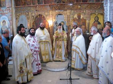 Κύκκου και Τηλλυρίας Θεία Λειτουργία στη Ιερά Μονή Αποστόλου Βαρνάβα Χριστιανικός