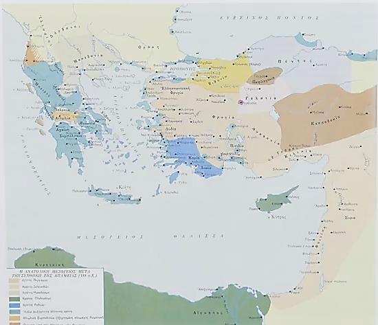 Ιστορία: ΙΣΤ2.1 Η μακρά ελληνιστική εποχή: Ο ελληνικός κόσμος από τον Αλέξανδρο στον Αδριανό 143 Αντίοχος φθάνει στην Ελλάδα τον Οκτώβριο του 192 π.χ., αποβιβάζεται στη Δημητριάδα με έναν στρατό όμως μόνο 10.