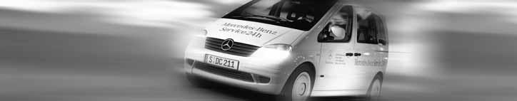 Legen Sie einfach Ihre persönliche Service-Karte bei einer autorisierten Mercedes-Benz Werkstatt vor. Die Kosten für Reparaturen und regelmäßige Wartungen werden damit abgedeckt.