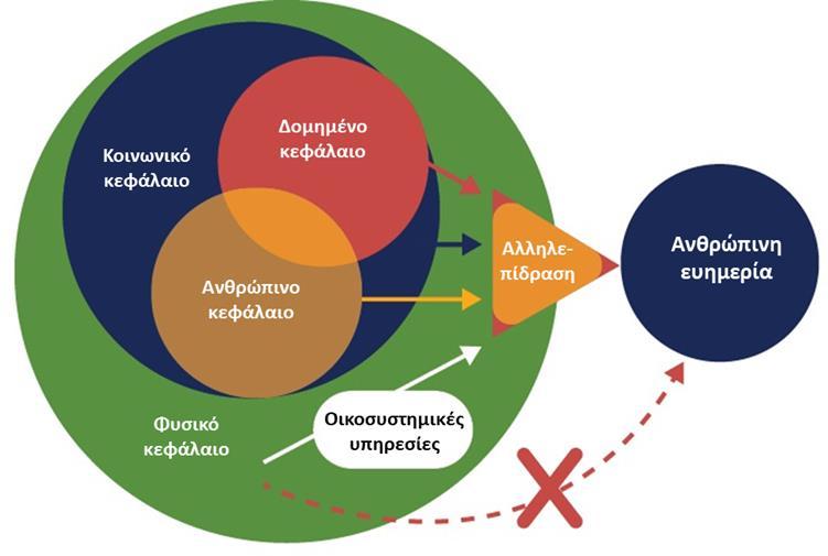 Οικοσυστημικές Υπηρεσίες (Ecosystem Services): Η συμβολή των «οικοσυστημάτων» στα «οφέλη» που αποκτώνται κατά την άσκηση οικονομικής, κοινωνικής, πολιτιστικής και άλλης ανθρώπινης