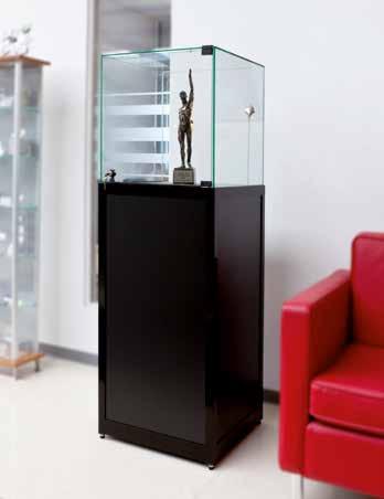 1 Βιτρίνα Προβολής "Museum I" Υλικό: γυαλί Ποιότητα γυαλιού: γυαλί ασφαλείας ESG Υλικό