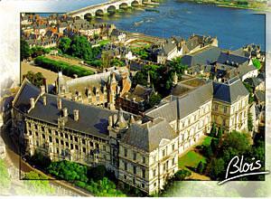Το κάστρο Μπλουά αναφέρεται για πρώτη φορά στα "Δέκα Βιβλία Ιστοριών" του Αγίου Γρηγορίου της Τουρ. Οι δούκες του Σαντιγιόν έκτισαν τα παλαιότερα μέρη του κάστρου κατά τον 18ο αιώνα.