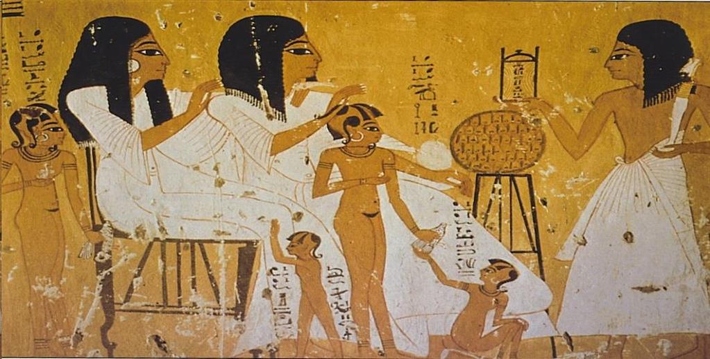ΕΝΔΥΜΑΣΙΑ ΠΡΟΣΕΓΓΙΣΗ ΣΤΟΝ ΑΙΓΥΠΤΙΑΚΟ ΠΟΛΙΤΙΣΜΟ Οι αρχαίοι Αιγύπτιοι φορούσαν ελαφριά και δροσερά ρούχα από λεπτό, άβαφο λινό ύφασμα.