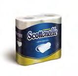 Χαρτιά Υγείας Προϊόντα Μπάνιου Kleenex Ρολό Υγείας Scottonelle Ρολό Υγείας Kleenex Ρολό Υγείας 4φυλλο Μήκος ρολού: 19,2m Διαστάσεις φύλλου (ΠxΜ): 9,8x12cm 160 φύλλα/ρολό 4 ρολά/πακ 6 πακ/κιβ 2φυλλο