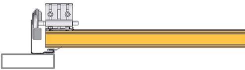 Ράουλο / Single Roller L ( μήκος πάνελ / panel s length) L3 = Μήκος αποστάτη / L 85 L4 ( Length of distance profile) = + mm L 42,5 mm L (