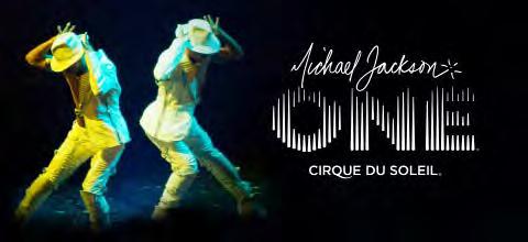 MICHAEL JACKSON ONE MICHAEL JACKSON ONE Έναρξη: 19:00 ή 21:30 Εκτός Πέμπτης και Παρασκευής Διάρκεια: 1.