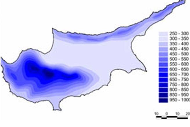 Η έλλειψη νερού είναι ένα από τα σοβαρά προβλήματα στην Κύπρο Οι ανομβρίες είναι συχνό φαινόμενο Η Κύπρος κόντεψε να