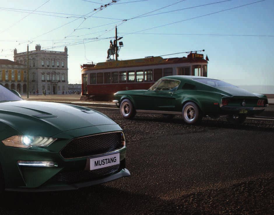 παρουσιάζει την αισθησιακή νέα Mustang BULLITT Limited Edition.