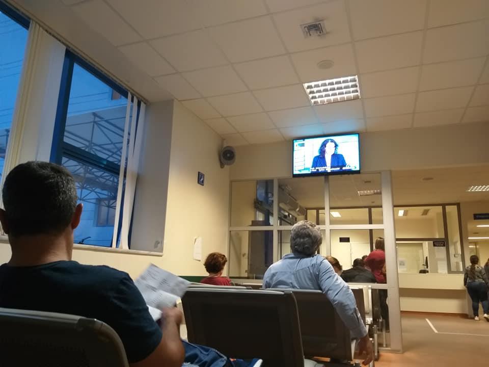 ασθενών Εγκατάσταση τηλεοράσεων για τους