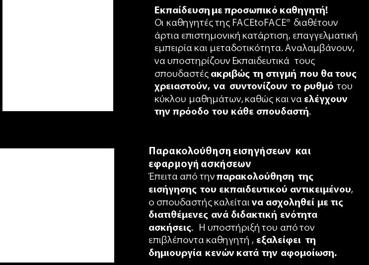 πορεία πιο πολύπλοκων, αποκτώντας έτσι Επαγγελματική συνείδηση και Εργασιακή Εμπειρία.