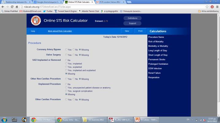database of 19030 patients. Eur J Cardio-Thoracic Surg 1999; 15: 816 823.