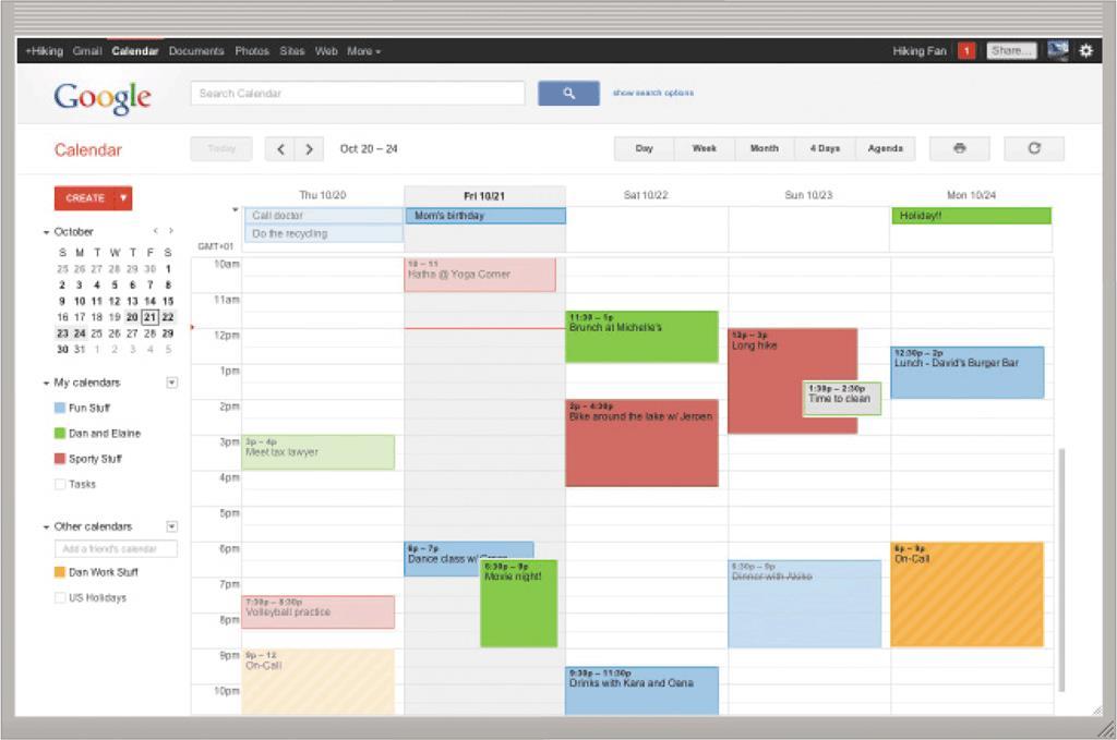 Εφαρμογές Παραγωγικότητας Το λογισμικό διαχείρισης ημερολογίου και επαφών είναι μια εφαρμογή που σας βοηθάει να οργανώσετε το ημερολόγιό σας, να παρακολουθήσετε τις επαφές σας και να
