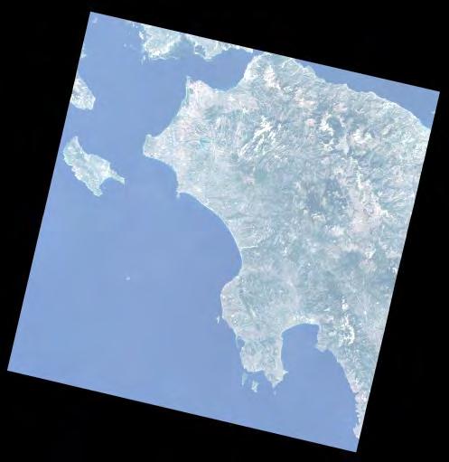 είναι.jp2, για την μετατροπή τους σε τύπο αρχείου GeoTiff, προκειμένου να είναι επεξεργάσιμα ως αρχεία από το λογισμικό ERDAS IMAGINE 2010 όπως και των αντίστοιχων Landsat 8.