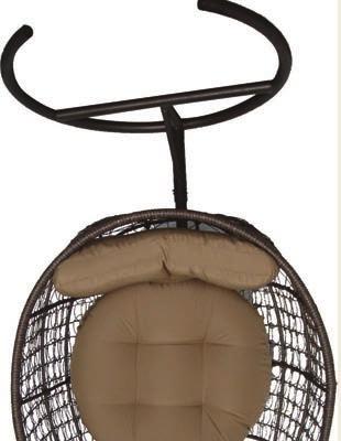 COMFORT PATRA μεταλλική με Rattan (ΚΩΔ: