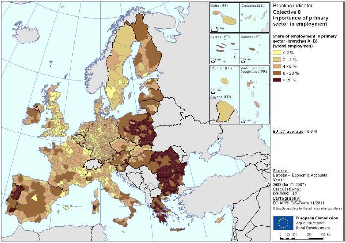 Ε.Ε.: Συμμετοχή (%) του