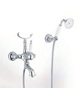 Made in ITALY - ISO 9001 OXFORD 5 χρόνια εγγύηση 65 Ø1/2" G 335 140 195 100 190 150±25 210 6300 Λουτρού με τηλέφωνο και άθραυστο σπιράλ