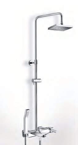 Made in ITALY - ISO 9001-14001 JAVA 5 χρόνια εγγύηση 28019 38/16000 Λουτρού με τηλέφωνο Anticalcare, πλαϊνό στήριγμα τηλεφώνου & άθραυστο σπιράλ 1,5μ.
