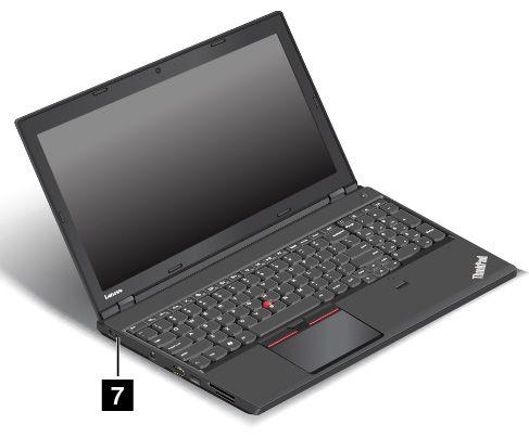 Η ένδειξη στο λογότυπο ThinkPad και η ένδειξη στο κέντρο του κουμπιού λειτουργίας εμφανίζουν την κατάσταση συστήματος του υπολογιστή. Αναβοσβήνει τρεις φορές: Ο υπολογιστής μόλις συνδέθηκε στο ρεύμα.