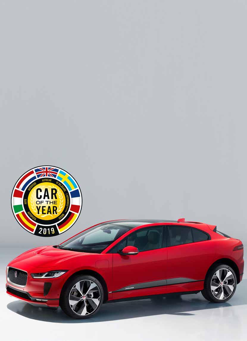 Το I-PACE ψηφίστηκε ως το «Αυτοκίνητο της Χρονιάς» Το πλήρως ηλεκτροκίνητο I-PACE της Jaguar ψηφίστηκε ως το «Αυτοκίνητο της Χρονιάς» στα Βραβεία Ευρωπαϊκού Αυτοκινήτου της Χρονιάς για το 2019.