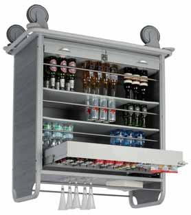 «Charlotte» τρόλεϊ bar-service - bar-service trolley Όμορφο σχέδιο κλασσικό,διακριτικό στυλ. Πολλές επιλογές ανάλογα με τις ανάγκες σας.